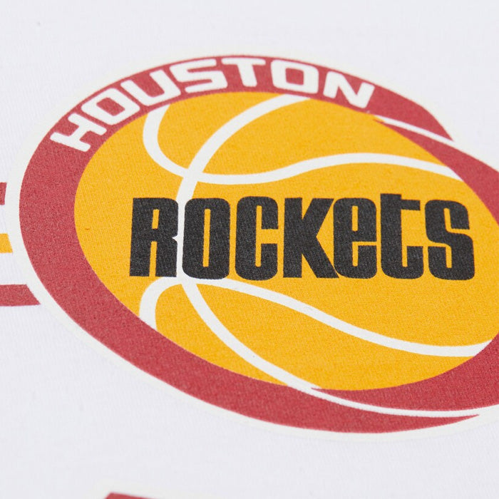 Houston Rockets Hardwood Classics Team Origins Premium Tee - White