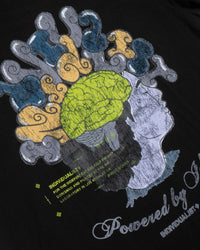 Brain Tee - Vintage Black