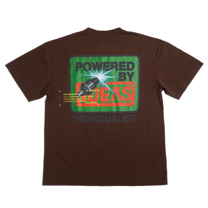Spark Up Tee - Vintage Brown