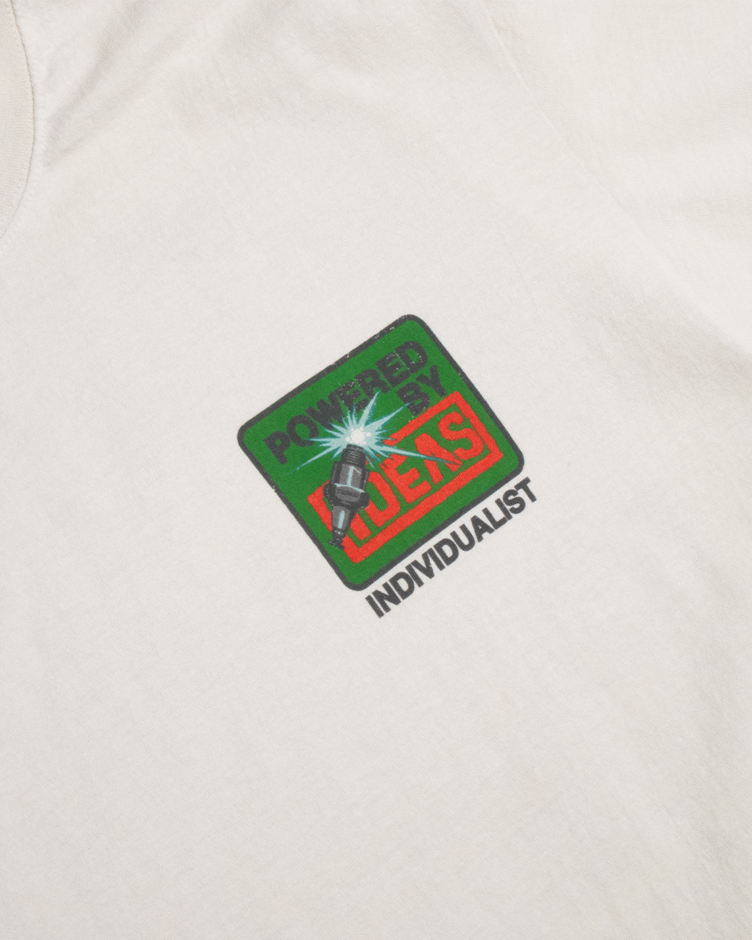 Spark Up Tee - Antique White
