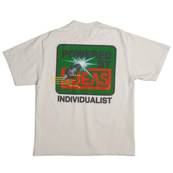 Spark Up Tee - Antique White