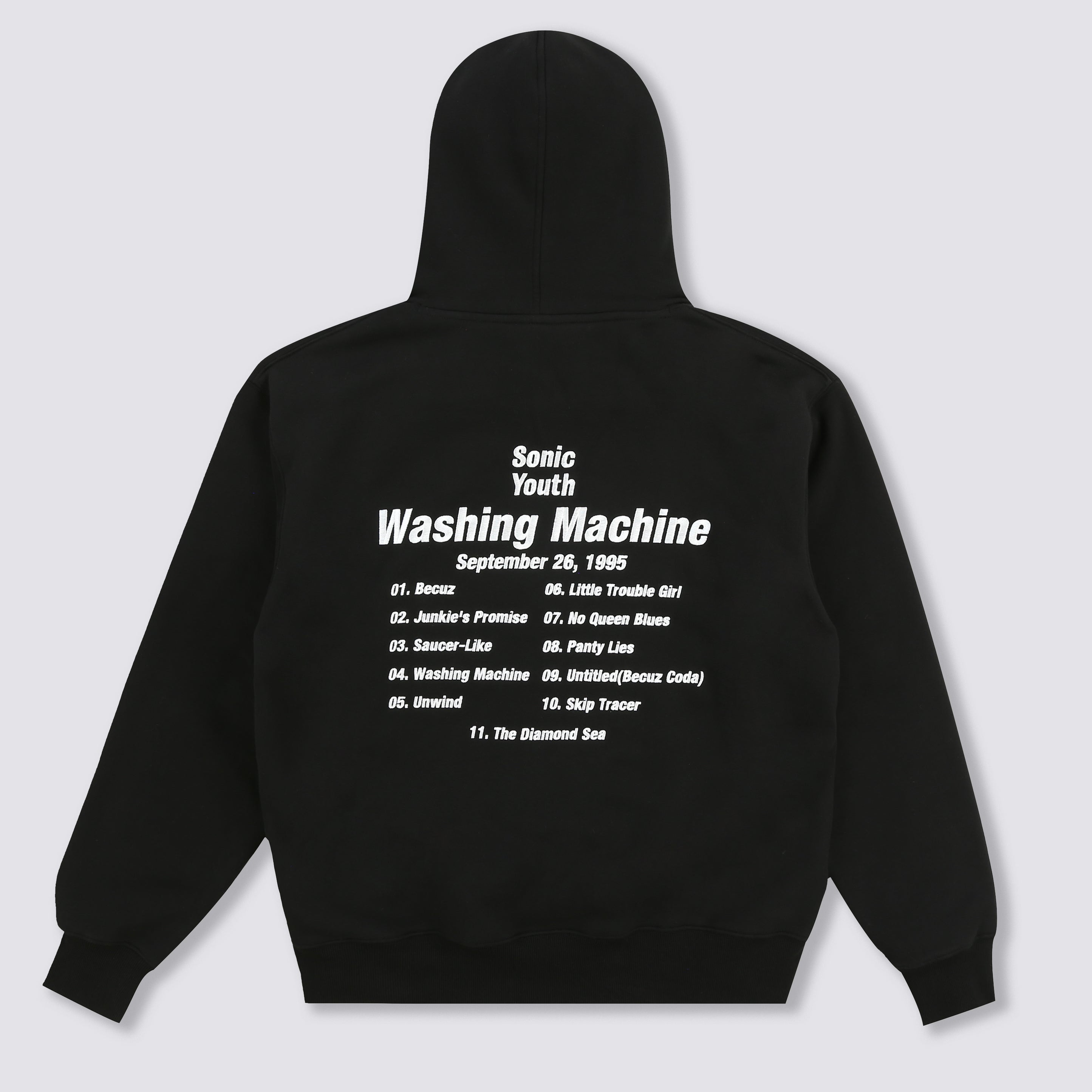 Washing Machine Hoodie - Black