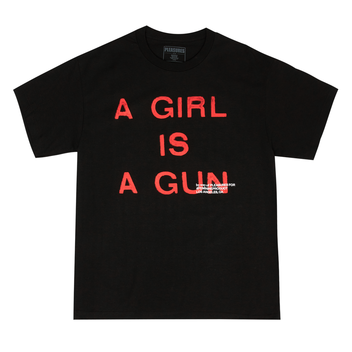 Girl is a Gun Tee - Black