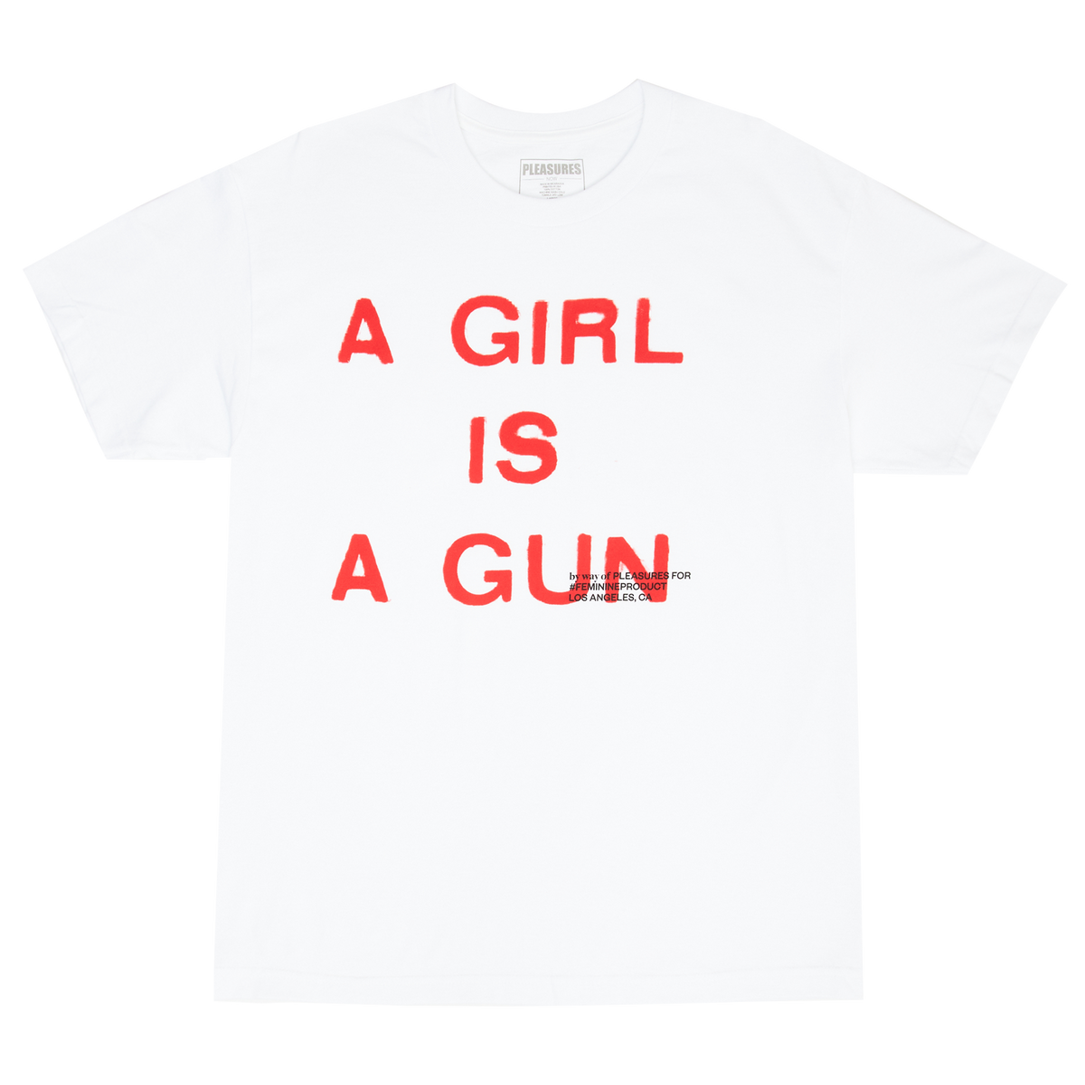 Girl is a Gun Tee White