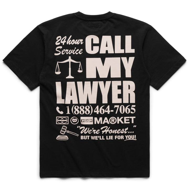 24 Hour Lawyer Tee - Black