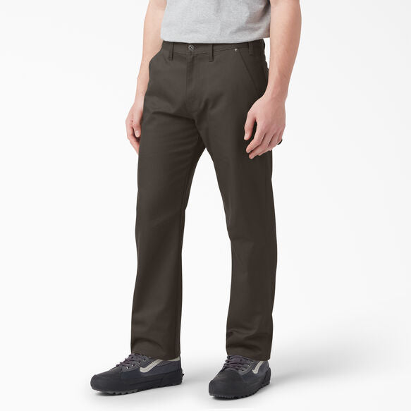 Regular Fit Duck Carpenter Pants - Chocolate Brown Pant