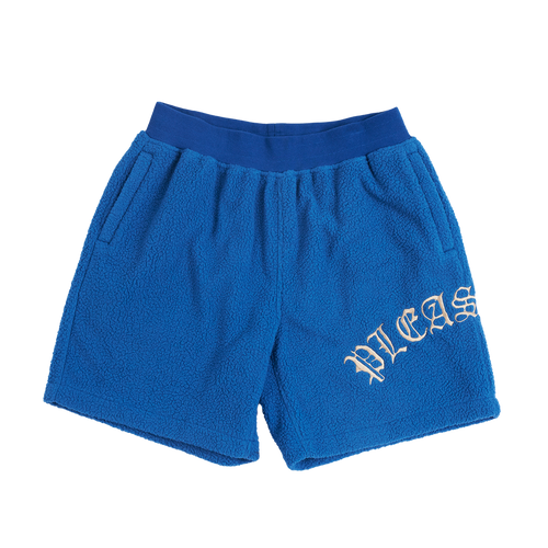 Mars Sherpa Shorts - Blue