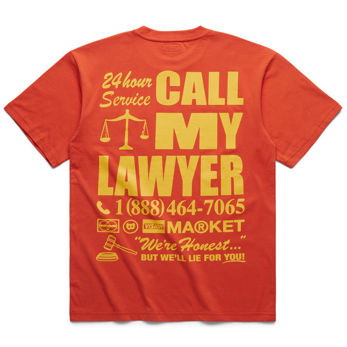 24 Hour Lawyer Tee - Orange