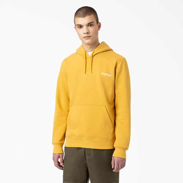 Camden Box Graphic Hoodie - Harvest Gold