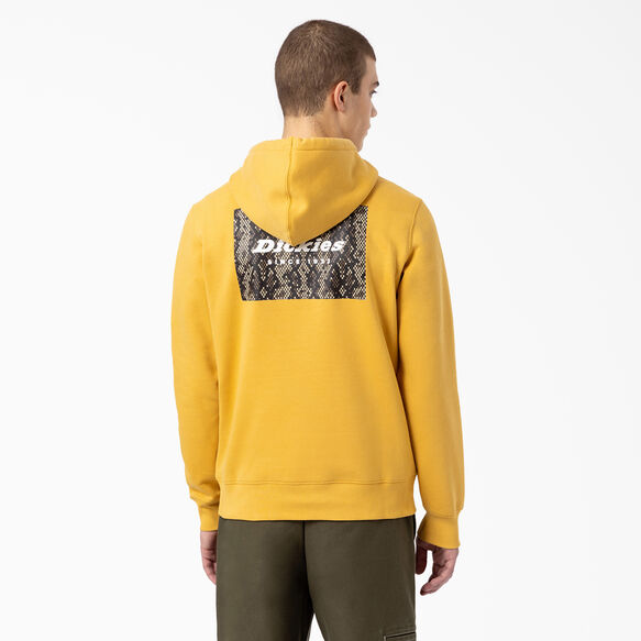 Camden Box Graphic Hoodie - Harvest Gold