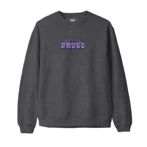 Drug War Vintage Crewneck - Black