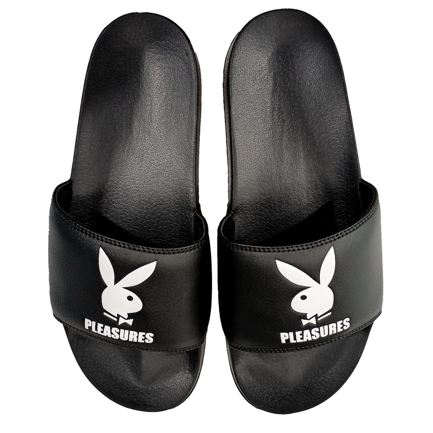 Playboy Slides- Black