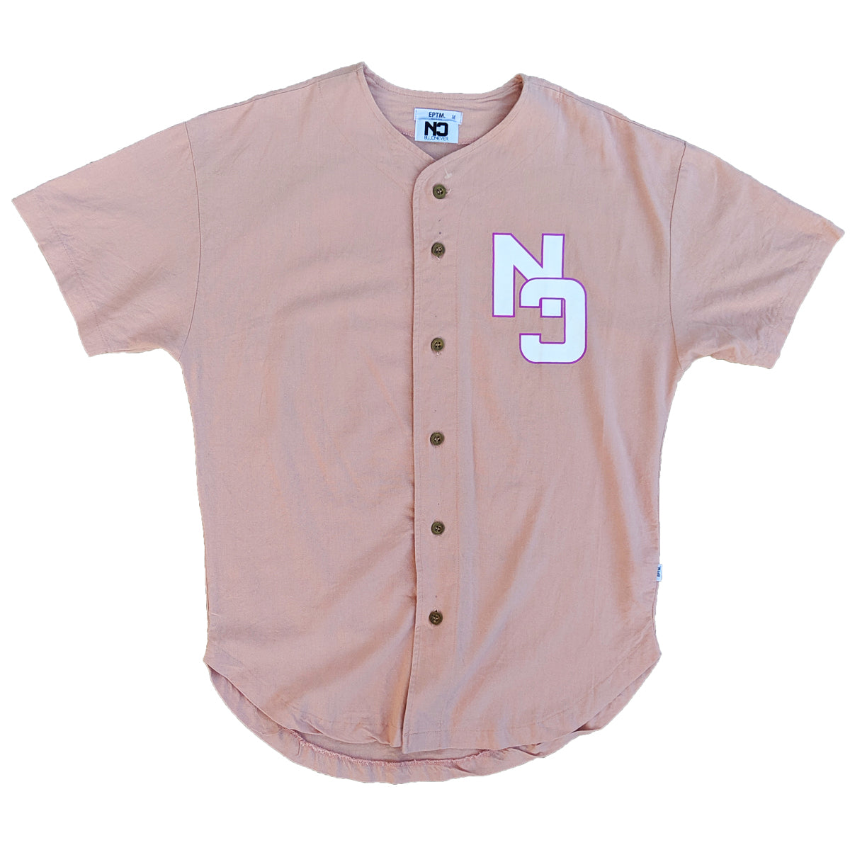CN Vintage Baseball Jersey - Salmon