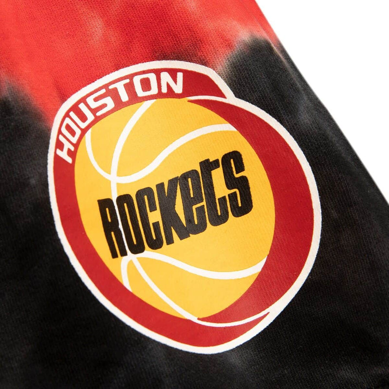 Tie-Dye Terry Shorts Houston Rockets