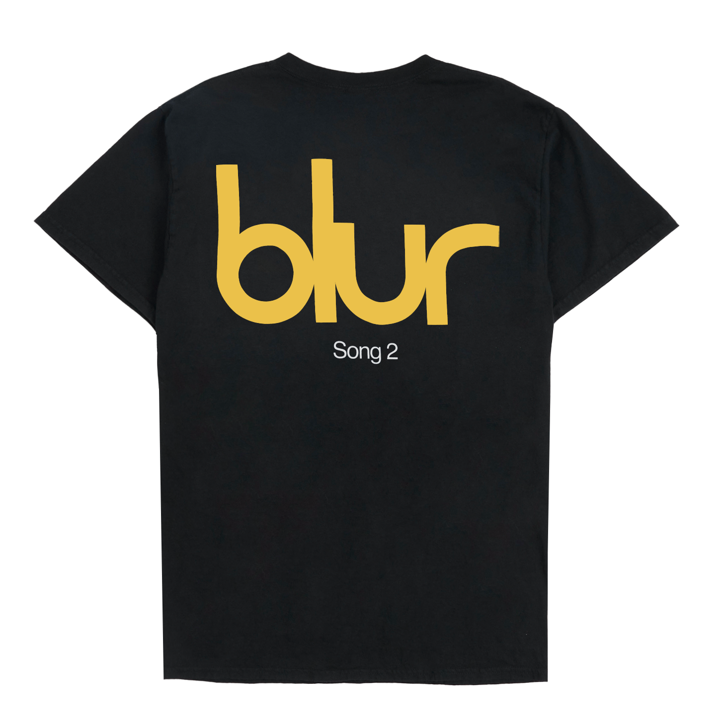 Blur Song 2 Tee - Black